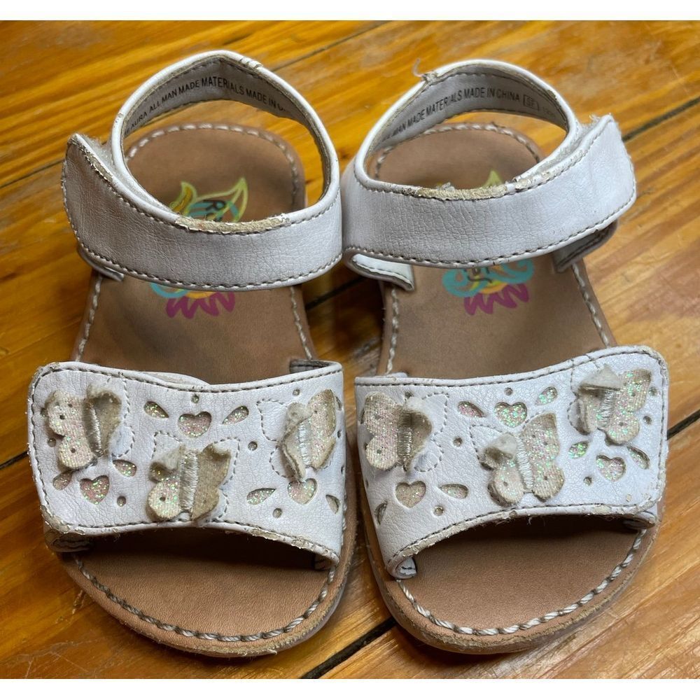Rachel Shoes White Sandals Size 5‎